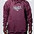 Blusa Moletom Canguru Chronic Old School Vinho Original - Imagem 4