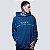 Moletom Chronic Algodão Logo Bordado Azul Com Linhas - Imagem 1