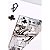 Kit 2 Baralho Copag Chronic Truco Cacheta 54 Cartas - Imagem 3