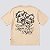 Camiseta Chronic Algodão Chora Agora Ri Depois Bege Original - Imagem 1