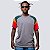 Camiseta Chronic Ponto De Equilibrio Cinza Recorte - Imagem 1