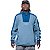 Blusa Moletom Chronic Gola Alta Azul c Recorte - Imagem 1
