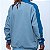 Blusa Moletom Chronic Gola Alta Azul c Recorte - Imagem 3