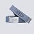 Cinto Chronic Fivela de Metal Logo Oval Bordado Cinza - Imagem 1