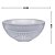 Saladeira Bowl Gourmet Unic Transparente Transparente - Imagem 1