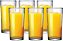 Jogo de Copos de Vidro Long Drink 255ml 6 Pcs - Ruvolo - Imagem 1