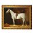 Cavalo cinzento selado no estábulo - Imagem 2