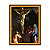 Cristo na cruz com a Virgem e os Santos - Imagem 7