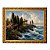 Mediterrane Landschaft com antigo templo - Imagem 1