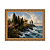 Mediterrane Landschaft com antigo templo - Imagem 1