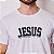 Camiseta básica crista evangélica estampa Jesus 30.1 penteado - Imagem 2