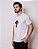 Camiseta basica cristã Leão cruz Fé unissex 30.1 Penteado - Imagem 7