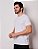 Camiseta Básica Branca Lisa unissex 30.1 penteado - Imagem 3