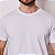 Camiseta Básica Branca Lisa unissex 30.1 penteado - Imagem 1