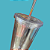 Copo Canudo Transparente - Imagem 1