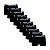 Kit com 10 Cuecas Boxer Cotton Rony Versátil Elegant Preto - Imagem 1