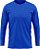 Kit 2 Camisetas Masculina Rony Versátil Manga Longa Segunda Pele Proteção Solar UV 50+ Royal- Preto - Imagem 2