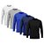 Kit 5 Camisetas Masculina Manga Longa Lisa Básica Segunda Pele Proteção Solar UV 50+ - Imagem 2