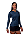 Kit 3 Camisetas Feminina Manga Longa Proteção Solar UV Camisa Térmica Manga Longa Royal-Marinho-Preto - Imagem 6
