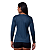 Kit 3 Camisetas Feminina Manga Longa Proteção Solar UV Camisa Térmica Manga Longa Royal-Marinho-Preto - Imagem 7