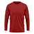 Kit 3 Camisetas Masculina Manga Longa Proteção Solar UV 50+ Vermelho-Marinho-Preto - Imagem 2