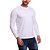 Kit 3 Camisetas Masculina Manga Longa Proteção Solar UV 50+ Branco-Royal-Vermelho - Imagem 2