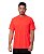 Kit 3 Camisetas Masculina Dry Fit Básica Lisa Proteção Solar UV Laranja-Marinho-Preto - Imagem 2