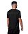 Kit 3 Camisetas Masculina Dry Fit Básica Lisa Proteção Solar UV Laranja-Marinho-Preto - Imagem 7