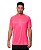 Kit 3 Camisetas Masculina Dry Fit Básica Lisa Proteção Solar UV Rosa-Azul-Preto - Imagem 2