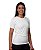 Kit 5 Camisetas Feminina Manga Curta Dry Fit Básica Lisa Proteção Solar UV Térmica Branco - Imagem 3