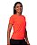 Kit 5 Camisetas Feminina Manga Curta Dry Fit Básica Lisa Proteção Solar UV Térmica Laranja - Imagem 3