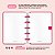 Caderno de Disco Capa Dura Iscool Pink G - Imagem 2