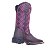Bota Feminina Texana Quadriculada - Imagem 5
