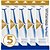 5 Seringas De Clareamento Dental Whiteness Perfect 22% - Imagem 2