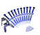 Clareamento Dental 44% Clareador + Moldeira + luz led - Imagem 1