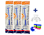 Clareador Dental Whiteness Perfect 16% - 3 Un + 1 Par de Moldeira - Imagem 2