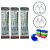Clareador Dental Whiteness Simple 16% - 9 Un + 2 Par De Moldeira - Imagem 1