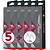 5 Clareador White Class 10% + 1 Par De Moldeira - Imagem 1