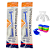 Gel Clareador Dental Whiteness Perfect 16% - 2 Un + 1 Par de Moldeira - Imagem 2