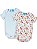 Kit WeeKids com 2 Bodys - Branco e Estampado Girafinha - Imagem 1