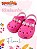 Sandália Babuche Pink Floral com Correia Pink Gliter - Imagem 4
