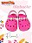 Sandália Babuche Pink Floral com Correia Pink Gliter - Imagem 5