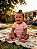 Body Rosa Nuvenzinha de Manga Curta WeeKids - Suedine 100% Algodão - Imagem 8