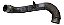 Tubo Cano Intercooler Nissan Frontier 2.5 2012 A 2016 - Imagem 1