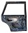 Porta Traseira Esquerda Volkswagen Gol 2008  2006 A 2011 Traseira Esquedo - Imagem 2