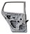 Porta Traseira Esquerda Vw Fox 2014 2010 A 2020 Traseira Esquerdo - Imagem 2