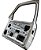 Porta Dianteira Direita Vw Gol G2 G3 1995 A 2005 (1) (detalhe) - Imagem 4