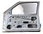 Porta Dianteira Direita Vw Gol G2 G3 1995 A 2005 (3) Dianteira Direito - Imagem 2