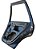 Porta Traseira Direita Vw Gol G3 1999 Traseira Direito Preto - Imagem 3