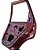 Porta Traseira Direita Vw Pointer 1994 Traseira Direito Vinho - Imagem 3